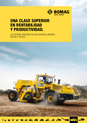 Recyklátory za studena Bomag RS 600