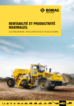 Recyklátory za studena Bomag RS 600