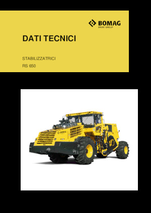 Recyklátory za studena Bomag RS 650