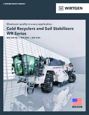 Recyklátory za studena Wirtgen WR 200 XLi