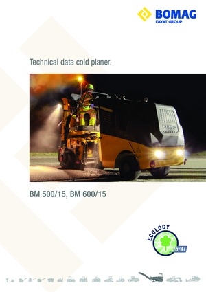 Silniční frézy Bomag BM 600/15