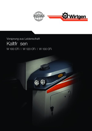 Silniční frézy Wirtgen W 130 CFi