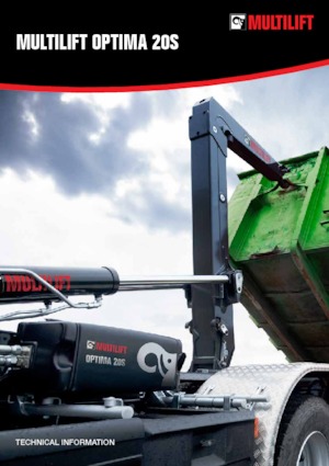 Hákové nosiče kontejnerů Multilift Optima 20 S 59