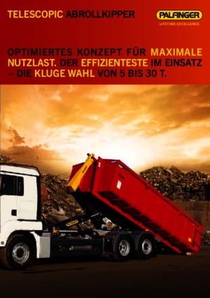 Hákové nosiče kontejnerů Palfinger T 20 A