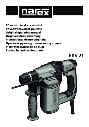 Vrtací kladiva Narex EKV 21