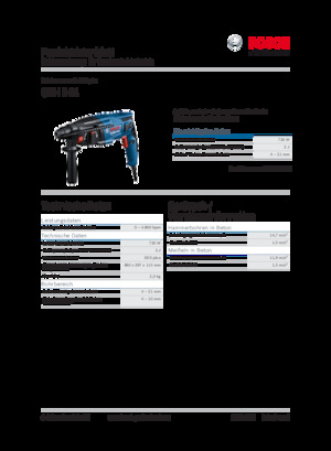 Vrtací kladiva Bosch GBH 2-21