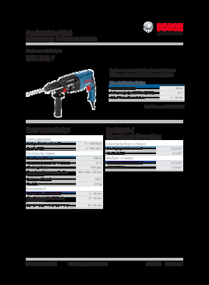 Vrtací kladiva Bosch GBH 2-26 F