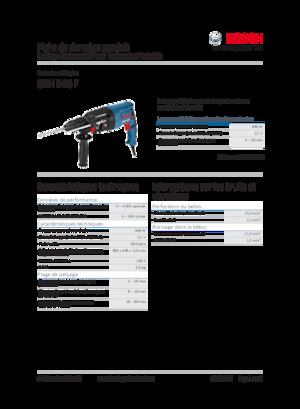 Vrtací kladiva Bosch GBH 2-26 F
