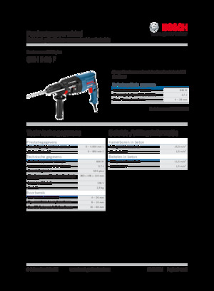 Vrtací kladiva Bosch GBH 2-26 F