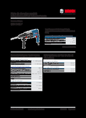 Vrtací kladiva Bosch GBH 2-28 F