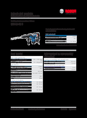 Vrtací kladiva Bosch GBH 5-40 D