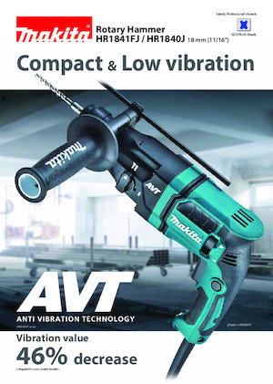 Vrtací kladiva Makita HR1840J