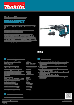 Vrtací kladiva Makita HR3210FCT