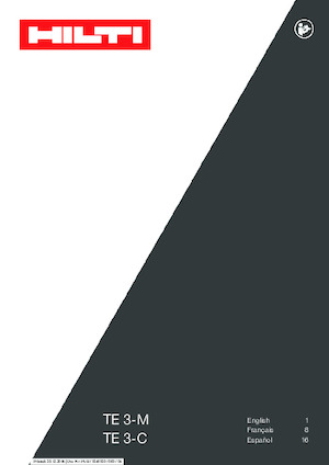 Vrtací kladiva Hilti TE 3-C