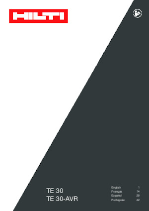 Vrtací kladiva Hilti TE 30