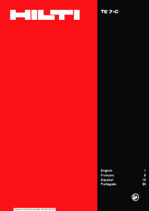 Vrtací kladiva Hilti TE 7-C 