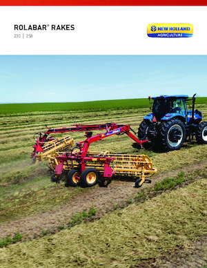 Rotační shrnovače New Holland 230 TWIN BASKET