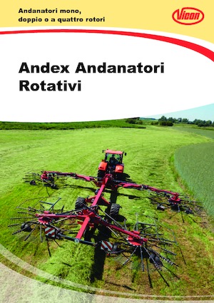 Rotační shrnovače Vicon Andex 1304 Plus
