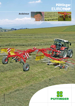 Rotační shrnovače Pöttinger EuroTop 881 A