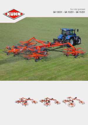 Rotační shrnovače Kuhn GA 15231 