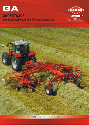 Rotační shrnovače Kuhn GA 7301