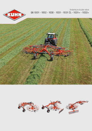 Rotační shrnovače Kuhn GA 8830