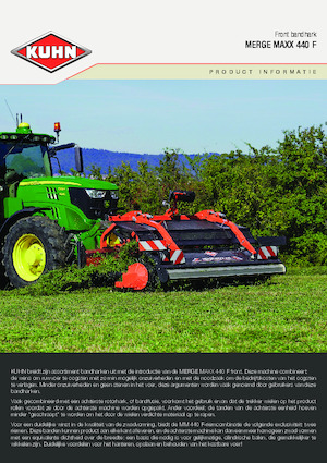 Rotační shrnovače Kuhn Merge Maxx 442 F 