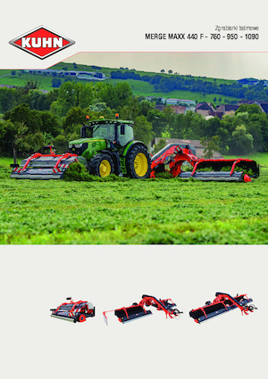 Rotační shrnovače Kuhn Merge Maxx 762