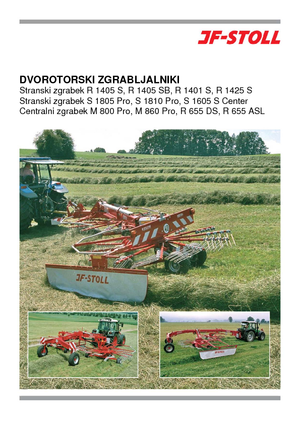 Rotační shrnovače JF-Stoll R 1410 SB