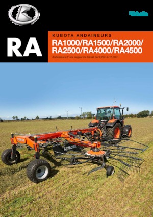 Rotační shrnovače Kubota RA2071T Evo (Plus)