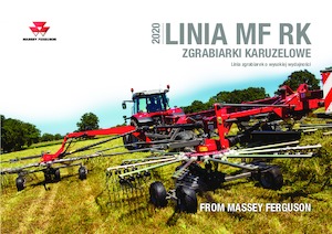 Rotační shrnovače Massey Ferguson RK391 DN