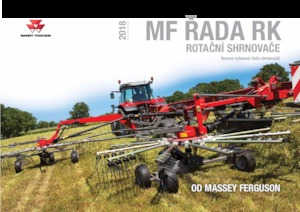 Rotační shrnovače Massey Ferguson RK672 SD-TRC