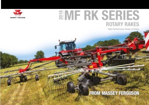 Rotační shrnovače Massey Ferguson RK672 SD-TRC