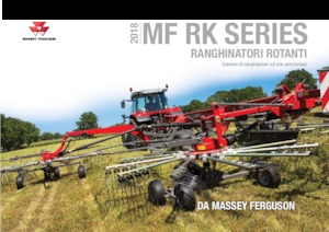 Rotační shrnovače Massey Ferguson RK672 SD-TRC