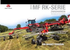Rotační shrnovače Massey Ferguson RK672 SD-TRC