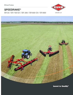 Rotační shrnovače Kuhn SR 314