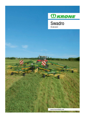 Rotační shrnovače Krone Swadro 800/26