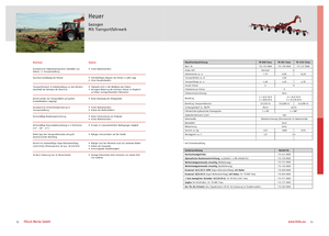 Rotační shrnovače Fella TH 1101 Trans