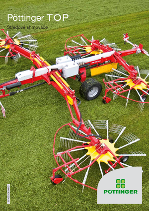Rotační shrnovače Pöttinger Top 1252 C s-line