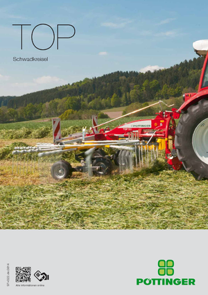 Rotační shrnovače Pöttinger Top 702 C