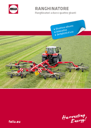 Rotační shrnovače Fella TS 880