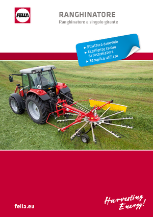 Rotační shrnovače Fella TS 456 DN