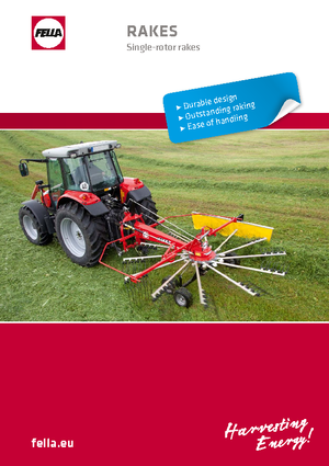 Rotační shrnovače Fella TS 456 T