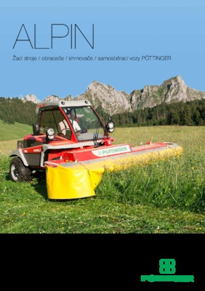 Rotační obraceče Pöttinger AlpinHit 4.4 H 