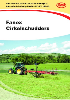 Rotační obraceče Vicon Fanex 904