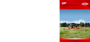 Rotační obraceče Kuhn GF 10802 T
