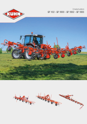 Rotační obraceče Kuhn GF 8700