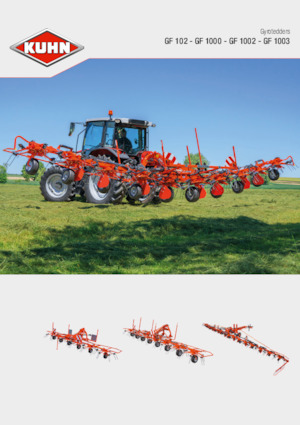 Rotační obraceče Kuhn GF 872