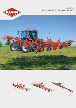 Rotační obraceče Kuhn GF 872