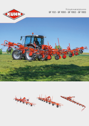 Rotační obraceče Kuhn GF 872